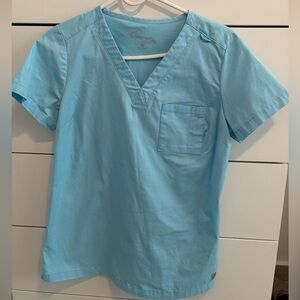 ButterSoft Scrubs Set Blue XS Top / Small Pants